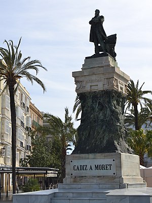 Monument to Moret (Cádiz)