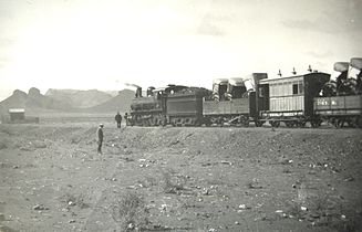 CGR 6th Class 2-6-2 at Three Sisters, c. 1905