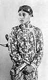 COLLECTIE TROPENMUSEUM Pangeran Hadipati Hario Praboe Soerjodilogo Pakoe Alam VIII in Javaanse kleding TMnr 10002783.jpg