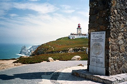 Le Cabo da Roca, son phare, son monument.