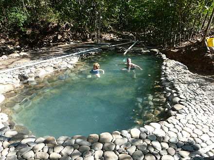 Hot Springs pool in Boquete