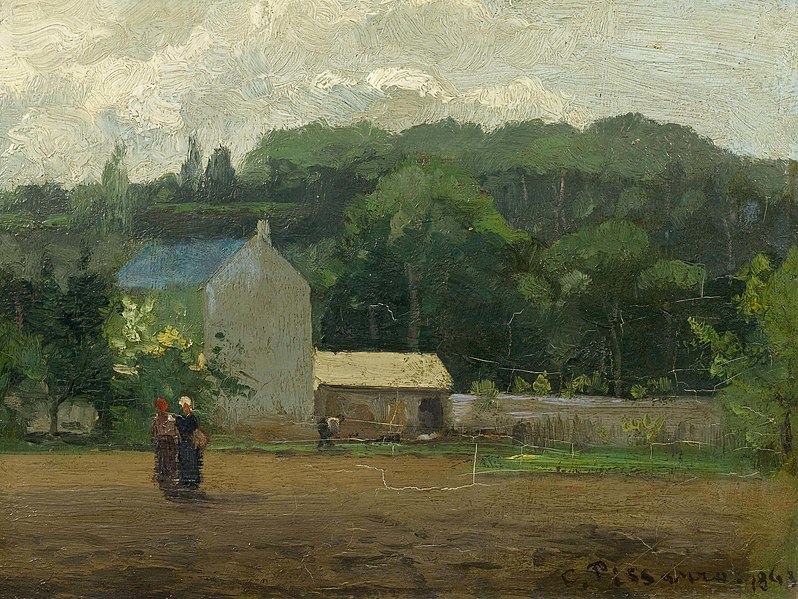 File:Camille Pissarro - Paysage à La Varenne-Saint-Hilaire (PD 72).jpg