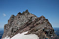 Die Ranger-Station Camp Schurman am Emmons-Gletscher am Mt. Rainier, WA