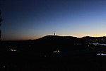 Thumbnail for File:Canberra Telstra Tower viewed from the National Arboretum at dawn.jpg