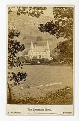 Carte de Visite of the Trossachs Hotel - George Washington Wilson - ABDMS022520.2