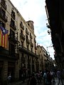 Català: Casa Jeroni Juncadella. C. Ferran, 30 - c. Trinitat, 4 (Barcelona). This is a photo of a building listed in the Catalan heritage register as Bé Cultural d'Interès Local (BCIL) under the reference 08019/622. Object location 41° 22′ 53.17″ N, 2° 10′ 32.3″ E  View all coordinates using: OpenStreetMap