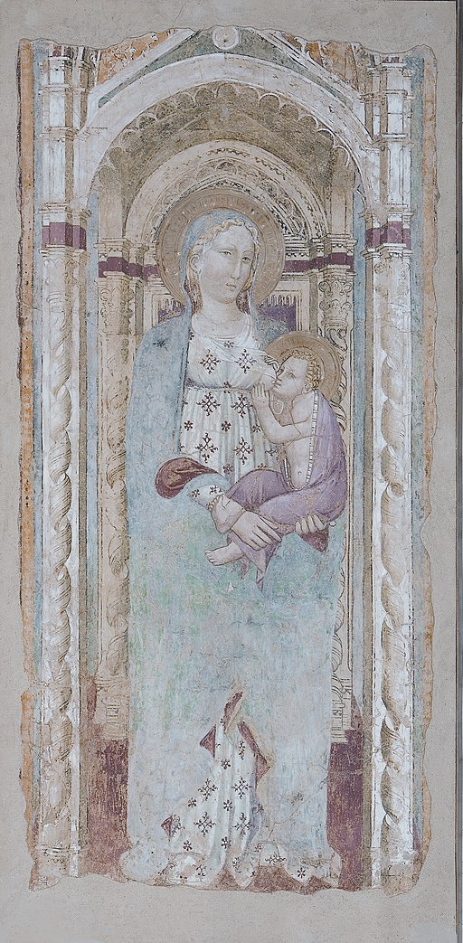 Cenni di Francesco 1505-10 Madonna del Latte Certaldo Museo di Arte sacra