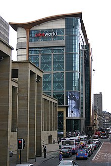 Cineworld in Glasgow, Scotland. The world's tallest cinema Cine World in Glasgow.jpg