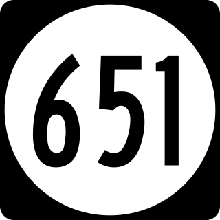 <span class="mw-page-title-main">Virginia State Route 651</span> State highway in Virginia, United States