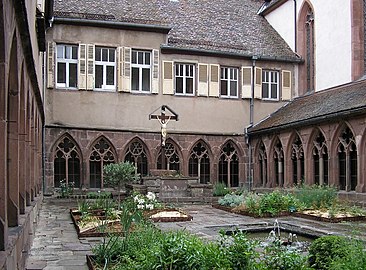 The medieval Recollets cloister
