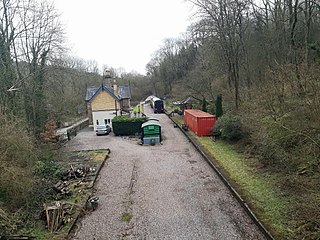 <span class="mw-page-title-main">Coalport West railway station</span> Former railway station in Shropshire, England