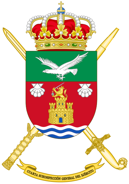 File:Coat of Arms of the Spanish Army Fourth Deputy Inspector General's Office.svg