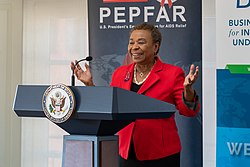 Congresswoman Lee Delivers Remarks at a World AIDS Day Event