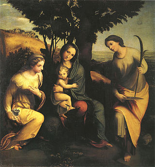 <i>Albinea Madonna</i> Lost painting by Correggio