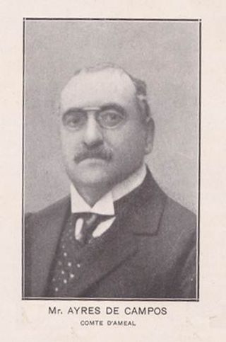 <span class="mw-page-title-main">João Maria Correia Ayres de Campos, 1st Count of Ameal</span> Portuguese politician and antiquarian