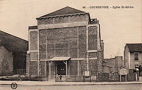 A Saint-Adrien Church of Courbevoie cikk szemléltető képe