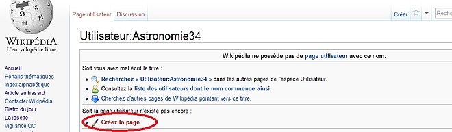 Wikipedia Exercices Creer Sa Page Utilisateur Wikipedia