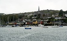 View of Crosshaven from Curraghbinny