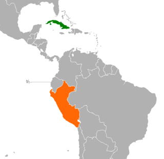 <span class="mw-page-title-main">Cuba–Peru relations</span> Bilateral relations