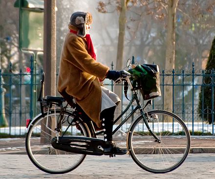 The urban bicycle, one of the most widespread and well-known vehicles for active mobility