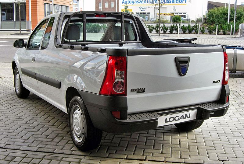 File:Dacia Logan Pick-Up 20090712 rear.JPG