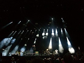 Рок-гурт «Deftones» галоўнай сцэне фестываля «Pukkelpop 2009».