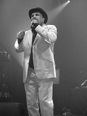 Dennis Alcapone performing in 2006.