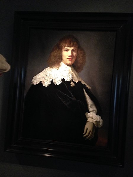 File:Doorde Amsterdamse kunsthandelaar Jan six in 2017 ontdekte nieuwe Rembrandt.jpg