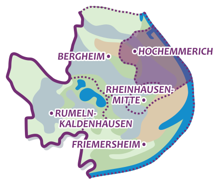 Duisburg Karte Hochemmerich