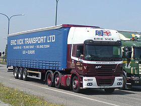 ERF Trucks çizimi