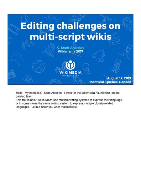 File:Editing challenges on multi-script wikis (with speaker notes).pdf