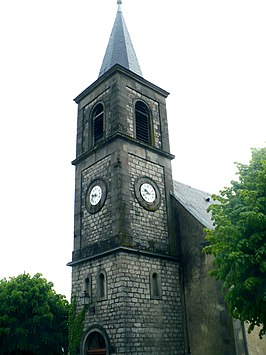 Protestantse kerk in Wintersbourg / Wintersburg in Lothringen