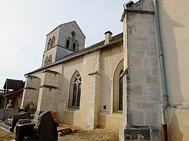 The church in Soulosse-sous-Saint-Élophe