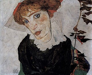 <i>Portrait of Wally</i> painting by Egon Schiele