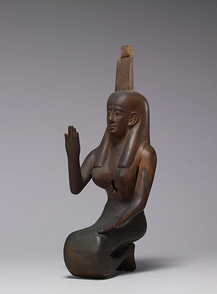 File:Egyptian - Statue of Nephthys - Walters 22255 - Three Quarter.jpg