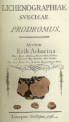 Lichenographiæ Suecicæ Prodromus, 1798