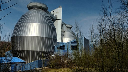 Faultürme ( Eier ) vom Klärwerk Oelbachtal, Ruhrverband am Kemnadersee an der A43 - panoramio (2)