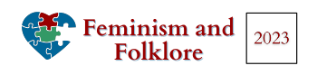 Feminism and Folklore 2023 logo.svg