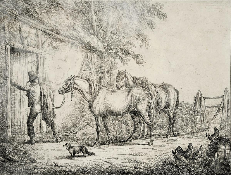 File:Fernando II de Portugal - Paisagem rural com figura e cavalos, 1839.png