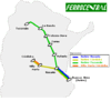 Ferrocentral route map