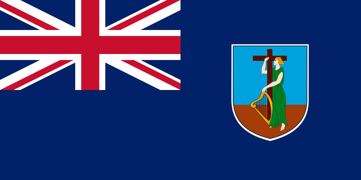 Bandera de Montserrat - Wikipedia, la enciclopedia libre