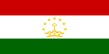 Description de l'image Flag of Tajikistan.svg.