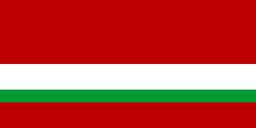 Bandera de la República de Tayikistán (1991-1992)