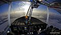 Cockpit du Skyranger en vol