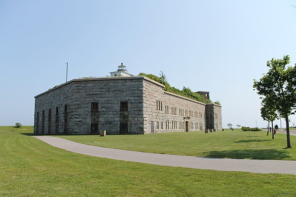 Fort Rodman is a part of the Fort Taber District in New Bedford