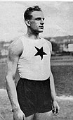 František Douda – ausgeschieden mit 13,12 m in Qualifikationsgruppe 2