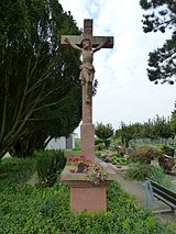 Cemetery cross