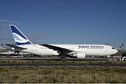 A Gabon Airlines Boeing 767-200