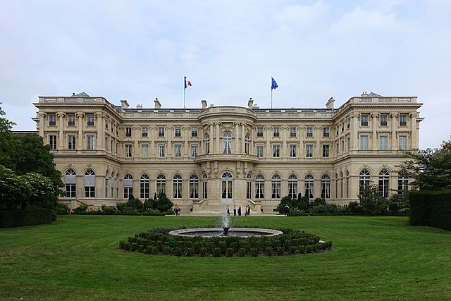 Foreign Affairs Ministry building on the Quai d'Orsay