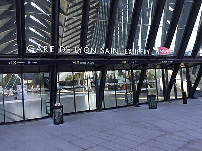 Stazione di Lione Saint Exupéry TGV